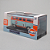 Miniatura Volkswagen Kombi T1 Gulf 1/38 - Imagem 1