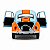Miniatura Volkswagen Fusca 1967 Gulf 1/28 - Imagem 2