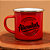 Caneca Esmaltada Ágata Aircooled Volkswagen - Imagem 1