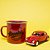 Kit Miniatura Fusca e Caneca Esmaltada Ágata Aircooled Volkswagen - Imagem 1