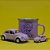 Kit Caneca Esmaltada Rosa - Chaveiro e Miniatura de Fusca - Que nunca falte café - Imagem 2