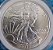 Moeda One Dollar -RÉPLICA- Silver Eagle - Vários Anos: 2011 a 2021 - Imagem 3