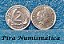 CARIBE - MOEDAS 2 CENTS - 2002 - Imagem 1