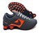 Tênis Nike Shox Classic Deliver Masculino - Cinza e Laranja - Imagem 1