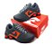 Tênis Nike Shox Classic Deliver Masculino - Cinza e Laranja - Imagem 3