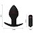 Plug Anal em Silicone com Vibrador 8,7x4,0 cm - Bateria LR44 - Imagem 3