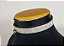 Choker Fashion em Strass e Couro Legitimo - Imagem 2
