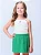 Conjunto Infantil Blusa Laço e Short/Saia -Momi H5719 - Imagem 2
