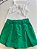 Conjunto Infantil Blusa Laço e Short/Saia -Momi H5719 - Imagem 1