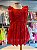 Vestido Infantil de Laise Vermelho Momim j4667 - Imagem 1