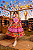 Vestido junino rosa xadrez - Imagem 1