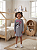 Vestido Infantil Canelado Kids Funny Day- H334 - Imagem 1