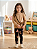 Conjunto Infantil Ursinha Charm – Moletom e Legging Flanelada - 67957 - Imagem 1