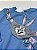 Moletom Infantil Bugs Bunny – Azul com Aplicação Divertida - Imagem 4