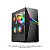 GABINETE GAMER CGAX3 C/ LED RGB LATERAL EM VIDRO TEMPERADO PIXXO BOX - Imagem 1