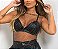 Blusa/cropped arrastão com strass - Imagem 2