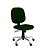 Cadeira Diretor Valena c/ Costura Base Giratória Relax Cromada - Crepe - PP172 - Imagem 4