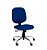 Cadeira Diretor Majestic c/ Costura Base Giratória Relax Cromada - Crepe - PP184 - Imagem 5