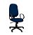 Cadeira Presidente Majestic c/ Costura Base Giratória Relax com Braço Fixo Corsa - Tecido Crepe - PP240 - Imagem 4