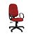 Cadeira Presidente Gold c/ Costura Base Giratória Relax com Braço Fixo Corsa - Tecido Crepe - PP248 - Imagem 2