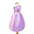 Fantasia Vestido Lilás Rapunzel Alana Infantil Festas - Imagem 4