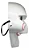 Máscara Boneco Mortal Branca Sem Capuz Fantasia Halloween - Imagem 3