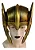 Mascara Gladiador Medieval Plastico Rígido Fantasias - Imagem 1