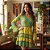 Fantasia Vestido Hippie Adulto Festas - Imagem 1