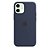 Capa Case Silicone para iPhone 12 e 12 PRO - Azul Marinho - Imagem 1