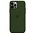 Kit Capa Aveludada iPhone 12 Pro Max Verde Esc e Película 3D - Imagem 3