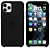 Capa de Silicone Aveludada para iPhone 11 Pro Max - Preta - Imagem 2