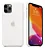 Capa de Silicone Aveludada para iPhone 11 Pro Max - Branca - Imagem 1