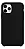 Capa de Silicone Aveludada para iPhone 11 Pro - Preta - Imagem 1