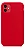 Capa de Silicone Aveludada para iPhone 11 - Vermelha - Imagem 1