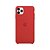 Capa Case Apple Silicone para iPhone 11 Pro Max - Vermelha - Imagem 3