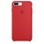 Capa Case Apple Silicone para iPhone 7 8 Plus - Vermelha - Imagem 1