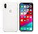 Capa Case Apple Silicone para iPhone Xs Max - Branca - Imagem 3