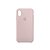 Capa Case Apple Silicone para iPhone Xs Max - Rosa Areia - Imagem 1