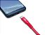 Cabo Usb Tipo-C 1,2m Carregamento Rápido Android I2go - Vermelho - Imagem 2