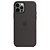 Capa Case Apple Silicone para iPhone 12 e 12 PRO - Preta - Imagem 1