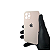 Capa de Silicone Compatível com iPhone 12 e 12 Pro – Rosa Areia - Imagem 2