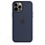 Capa Case Apple Silicone para iPhone 12 Pro Max - Azul Marinho - Imagem 2