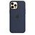 Capa Case Apple Silicone para iPhone 12 Pro Max - Azul Marinho - Imagem 3