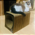 Arranhador Toca Túnel  de papelão para gatos Bob - Imagem 4