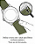 Pulseira Trimix Canva Verde Militar - Imagem 7