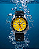 Pulseira Trimix Safe Dive Preto - Imagem 3