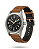 Pulseira Trimix Pam em Couro Marrom Tabaco - Imagem 3