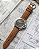 Pulseira Trimix Pam em Couro Marrom Tabaco - Imagem 5