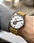 Pulseira Trimix Retrô Khaki em Couro - Imagem 3
