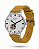 Pulseira Trimix Retrô Khaki em Couro - Imagem 2